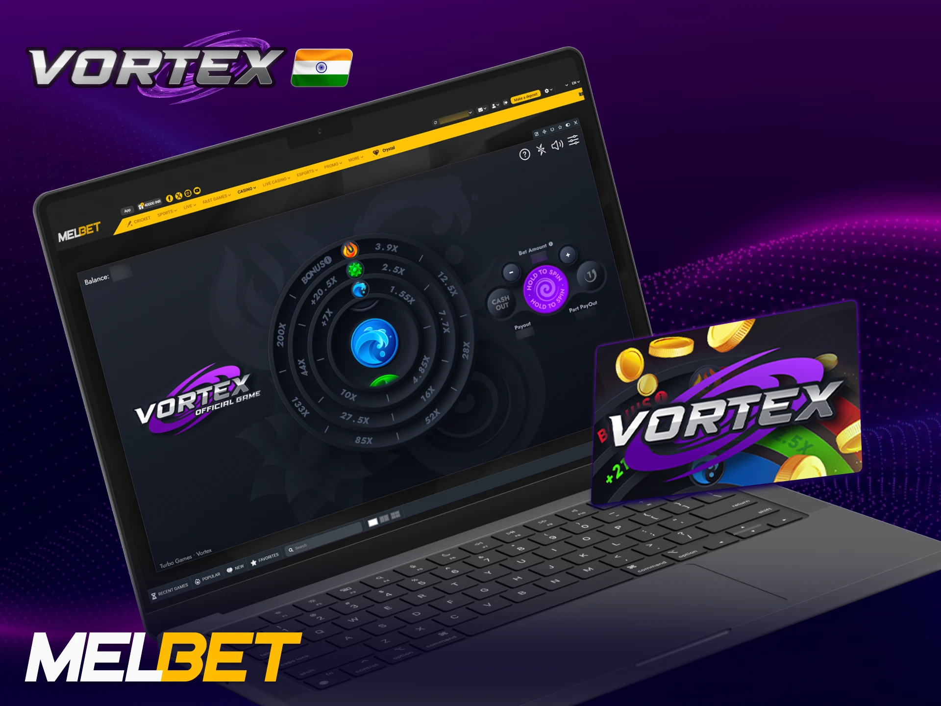 Experience Vortex at Melbet Casino – spin, win, and enjoy weekly promotions