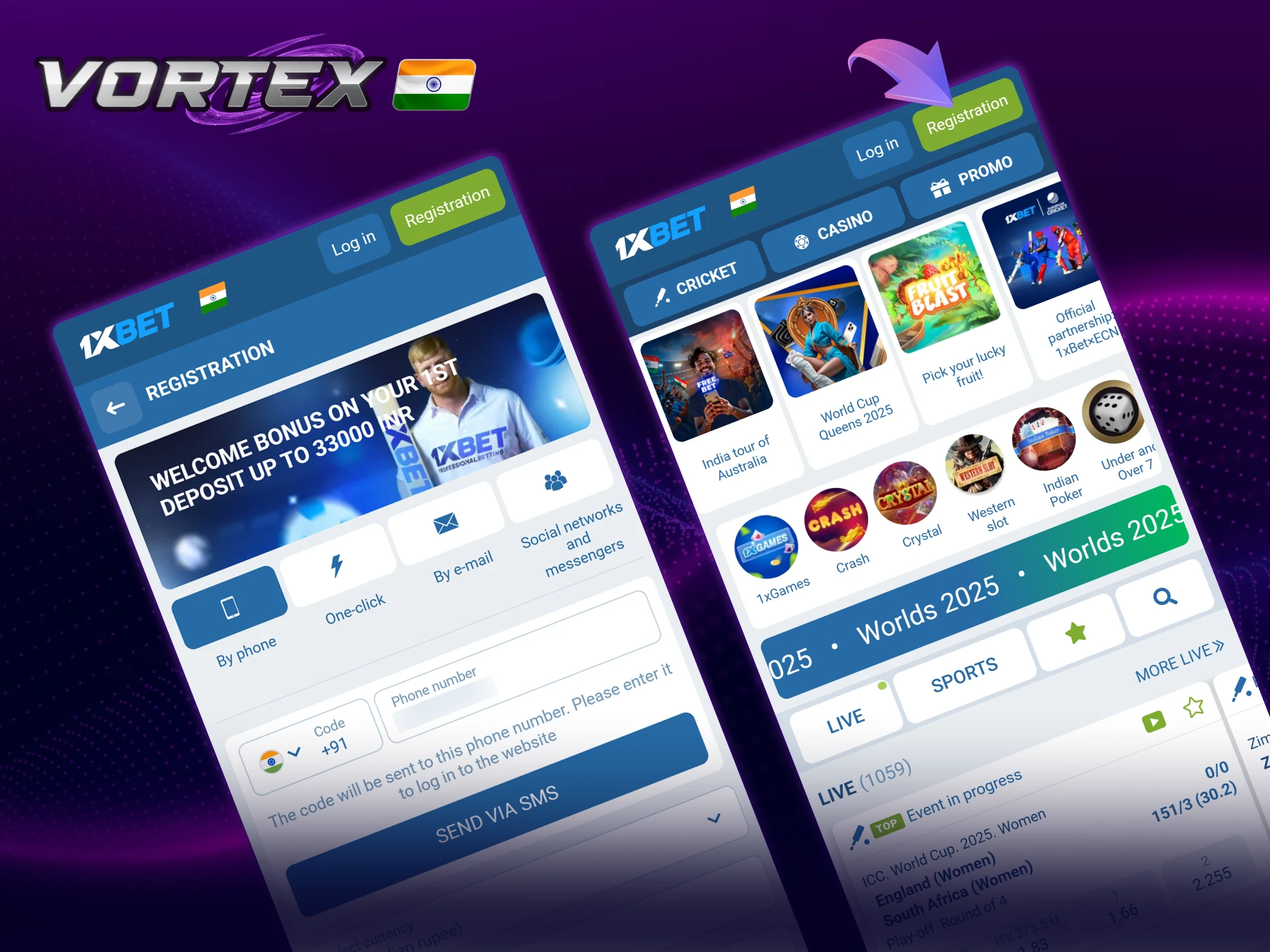 1xBet India registration guide – how to sign up quickly on desktop and mobile