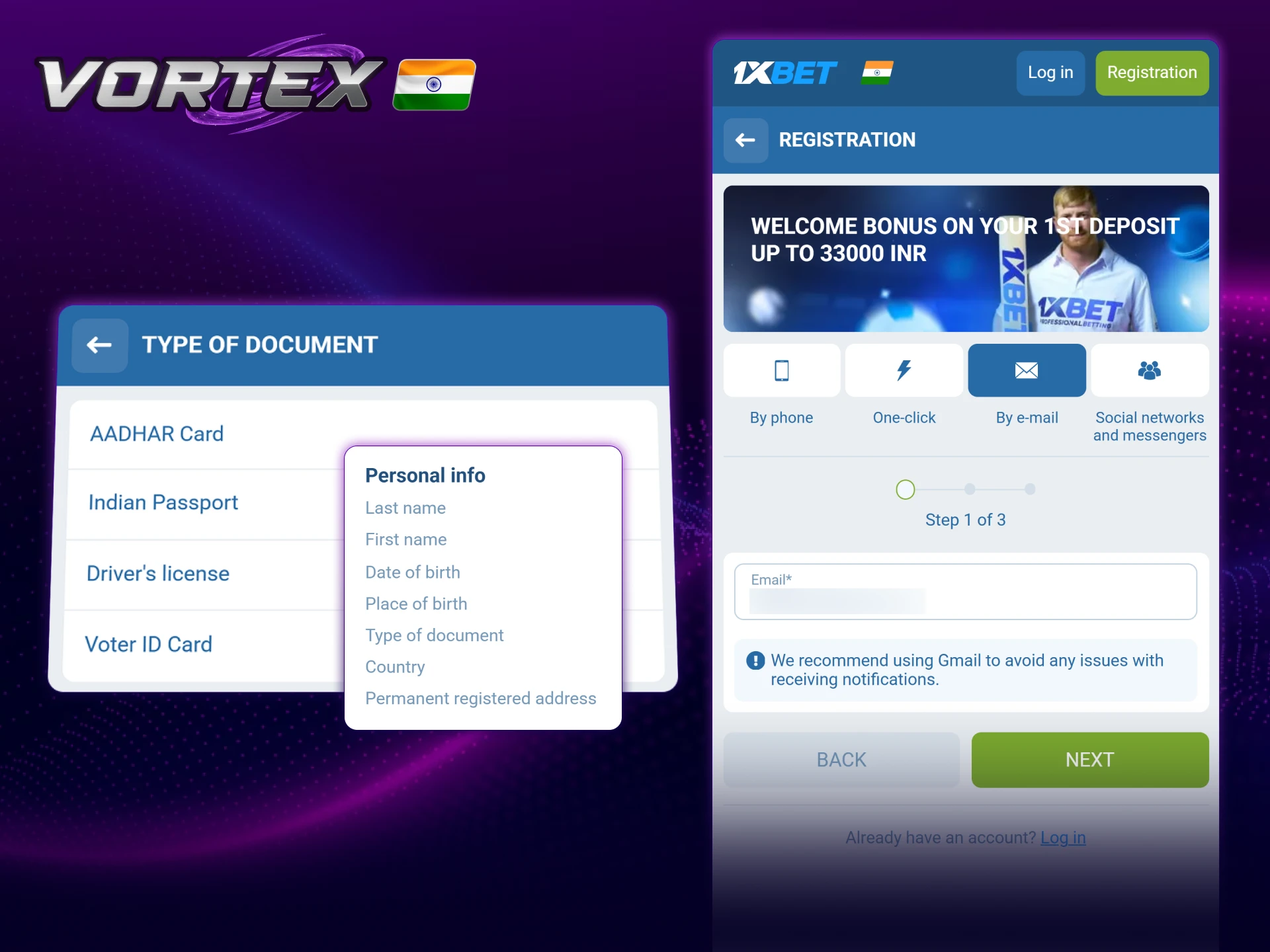 1xBet India KYC verification – step-by-step guide to verify your account