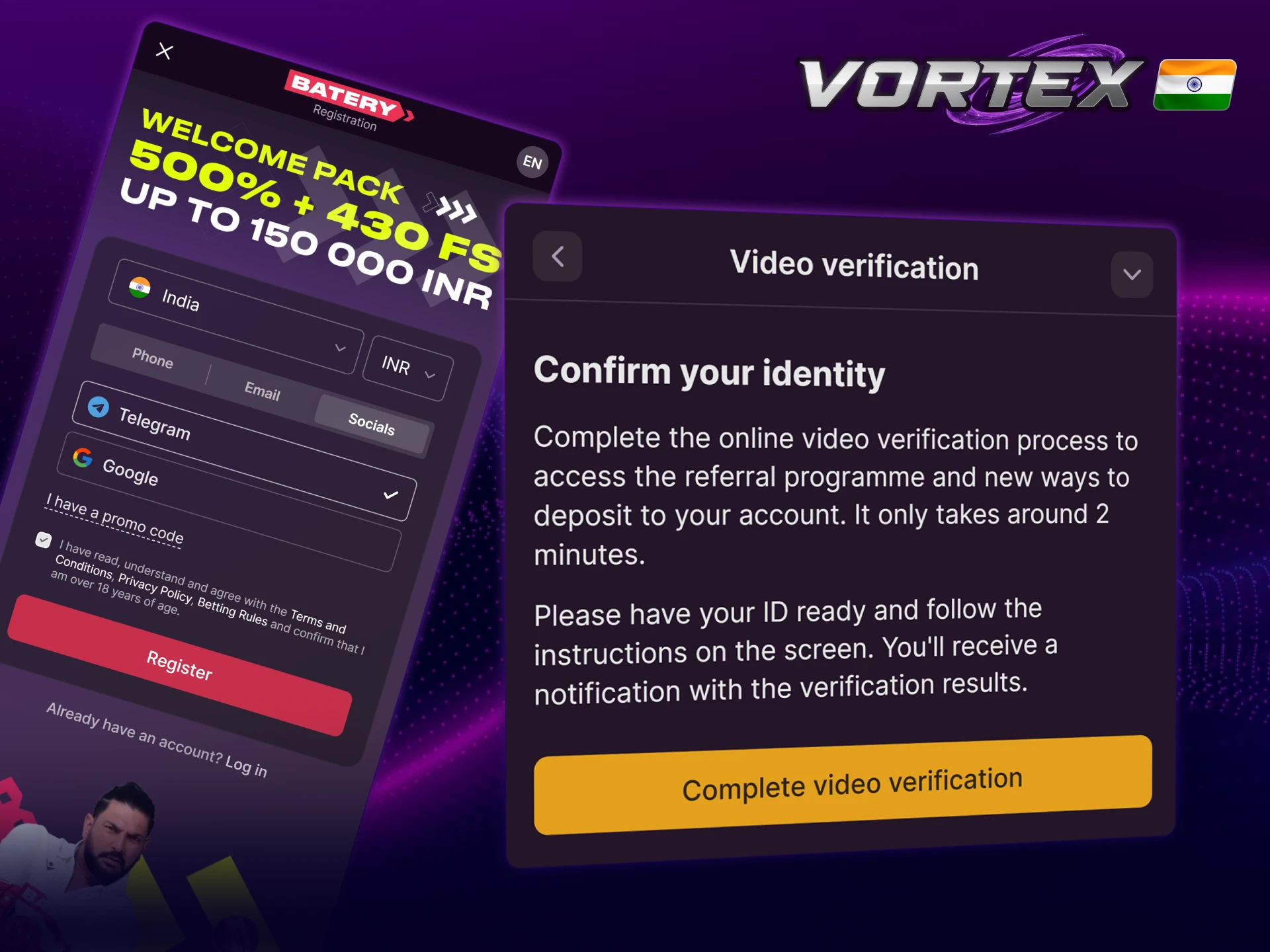 Batery KYC verification India – identity check for secure transactions