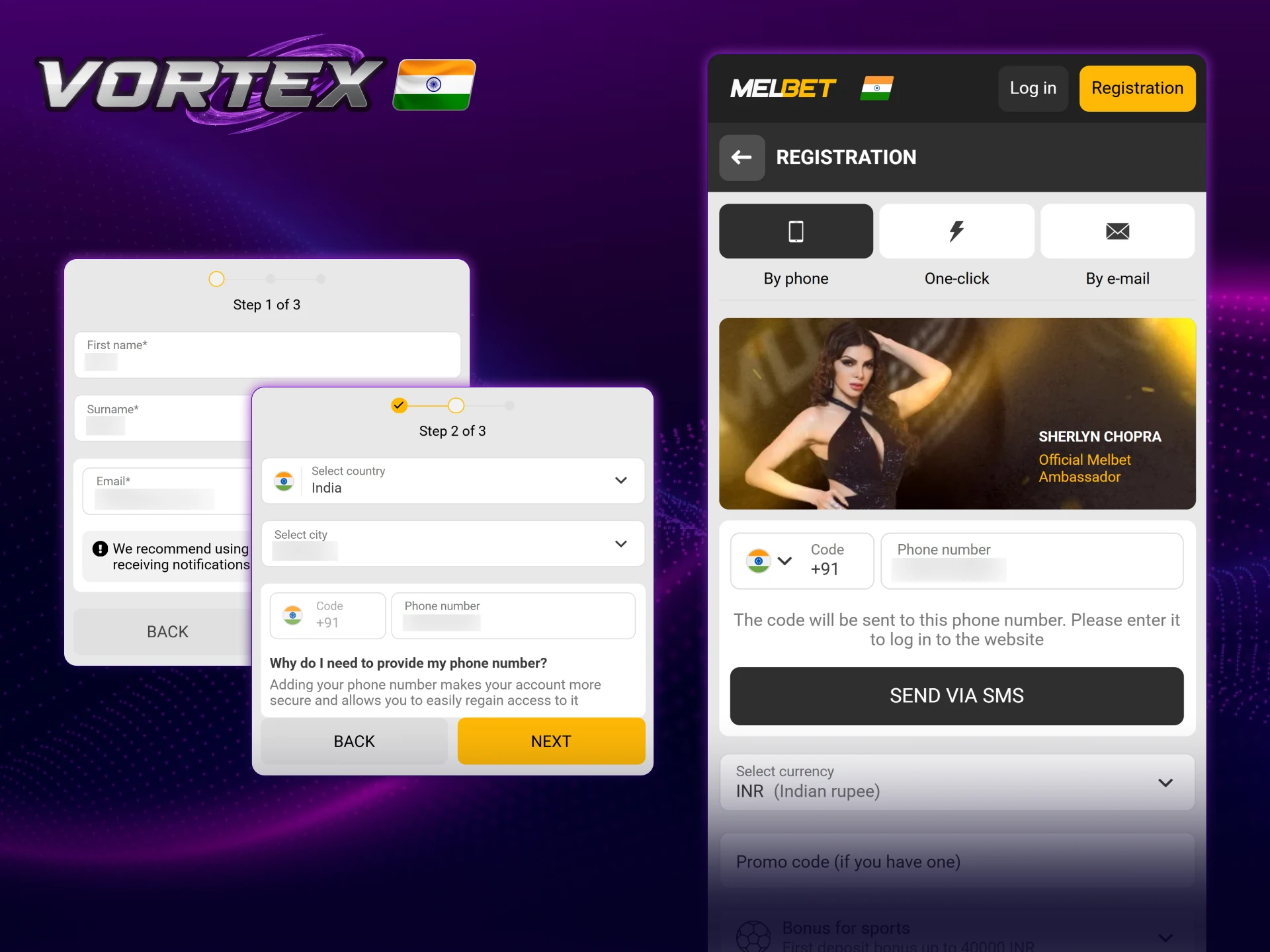Melbet India account creation – registration and login instructions